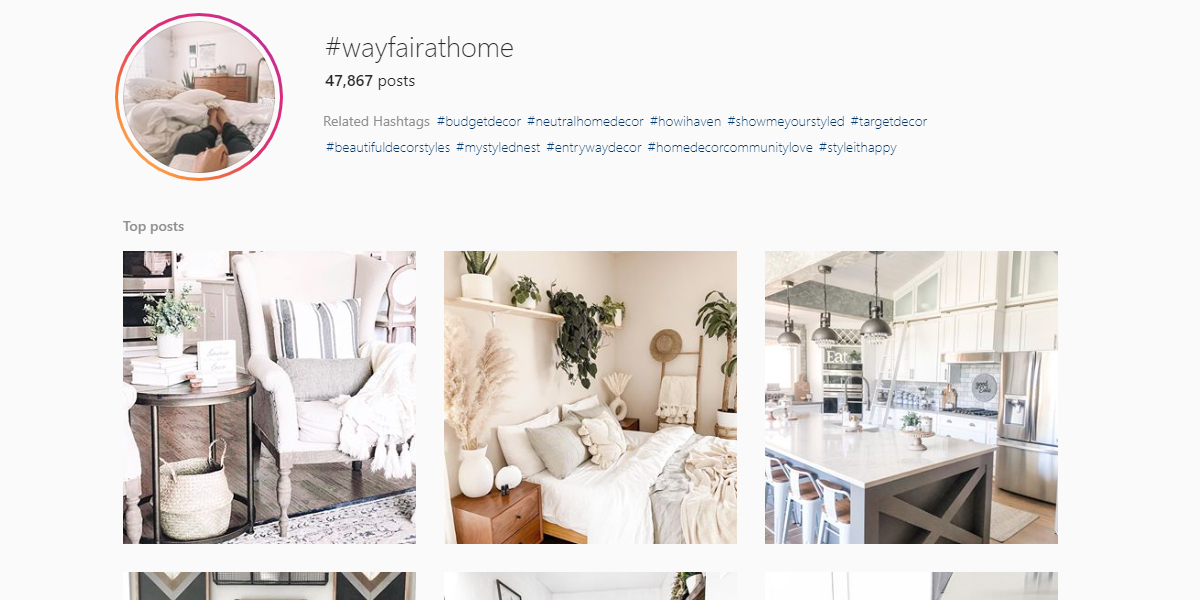 Wayfair UGC