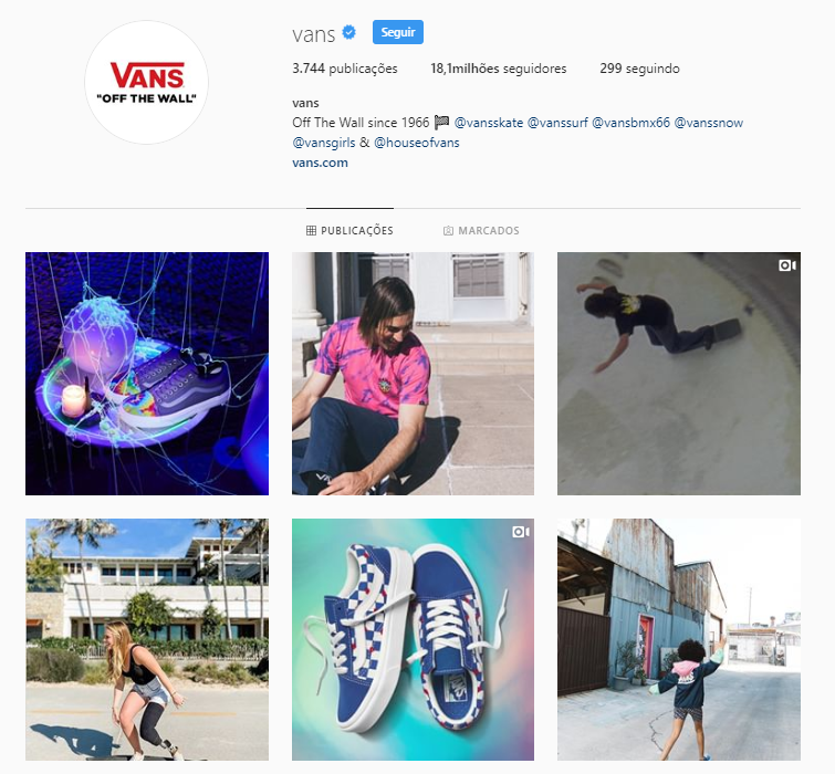 Social Media Marketing example